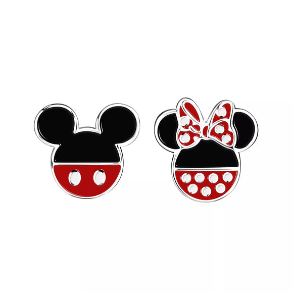Disney Mickey & Minnie Mismatch Stud Earrings