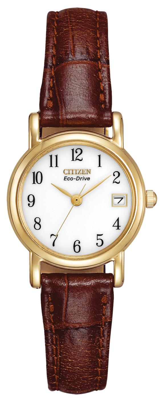 Citizen Women's Classic Date Eco-Drive Strap Watch