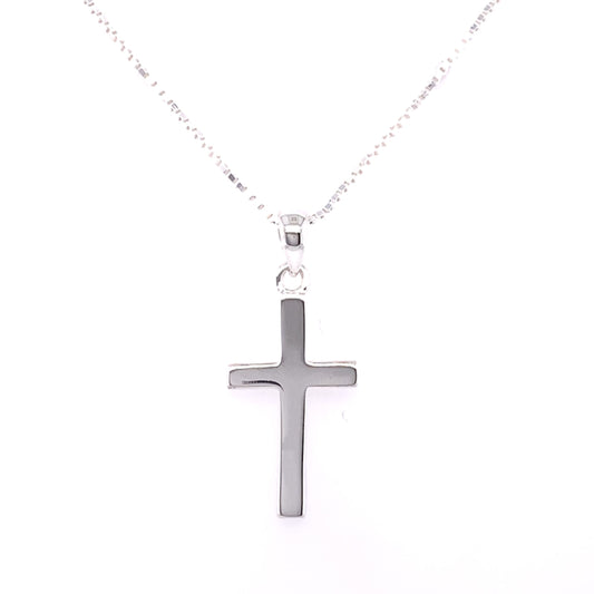 Sterling Silver Small Polished Cross