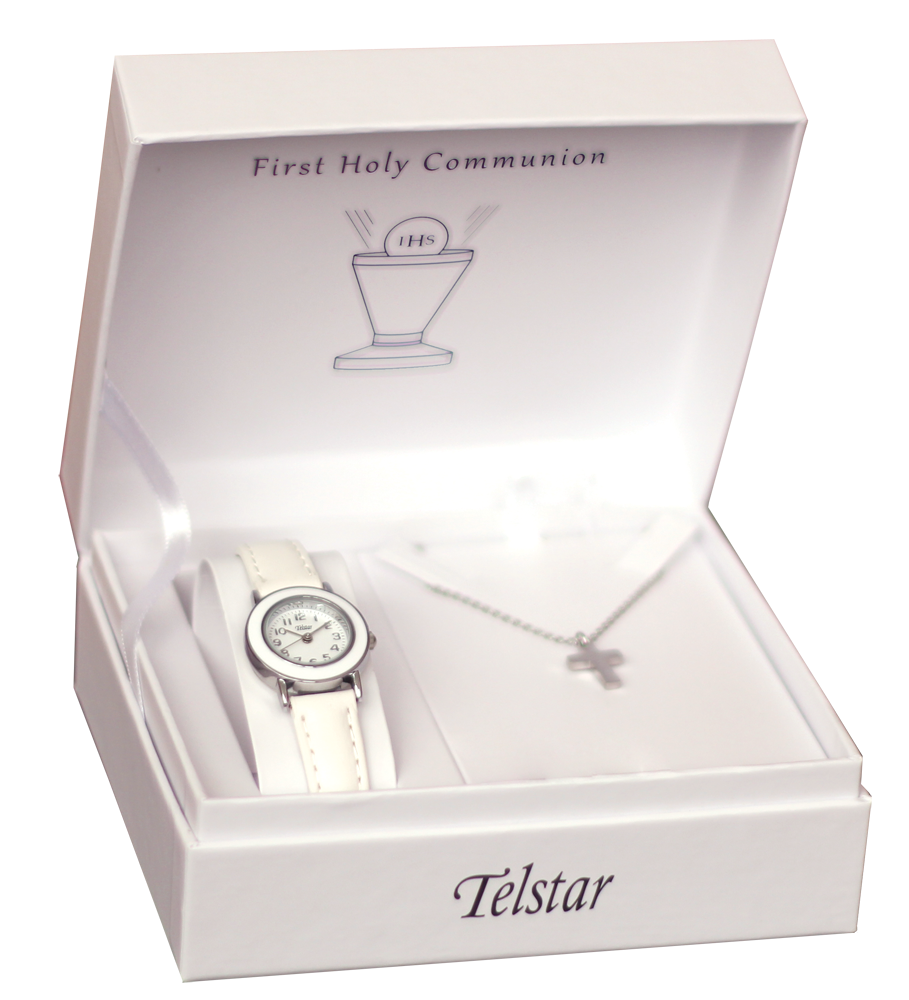 Telstar Watch & Cross Communion Set