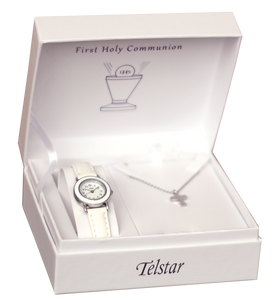 Telstar Watch & Cross Communion Set