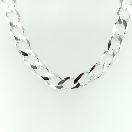 Sterling Silver Men's 6mm Curb Chain G5