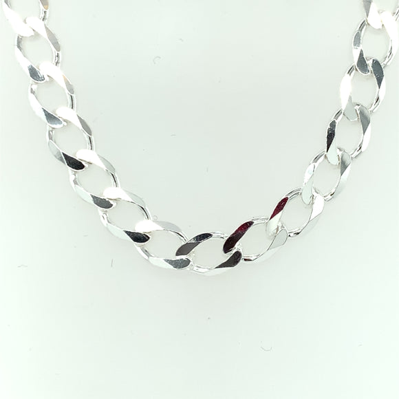 Sterling Silver Men's 6mm Curb Chain G5