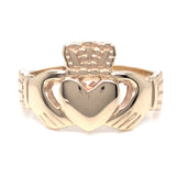 9ct Gold Men's XHY Claddagh Ring GR382