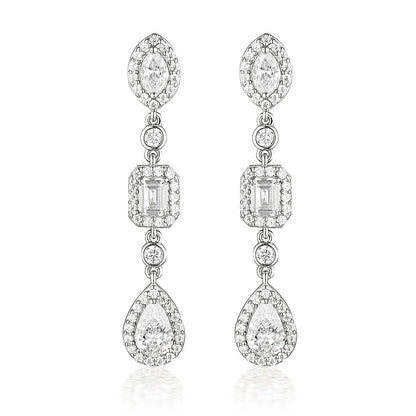 Georgini Pina Colada Earrings Silver