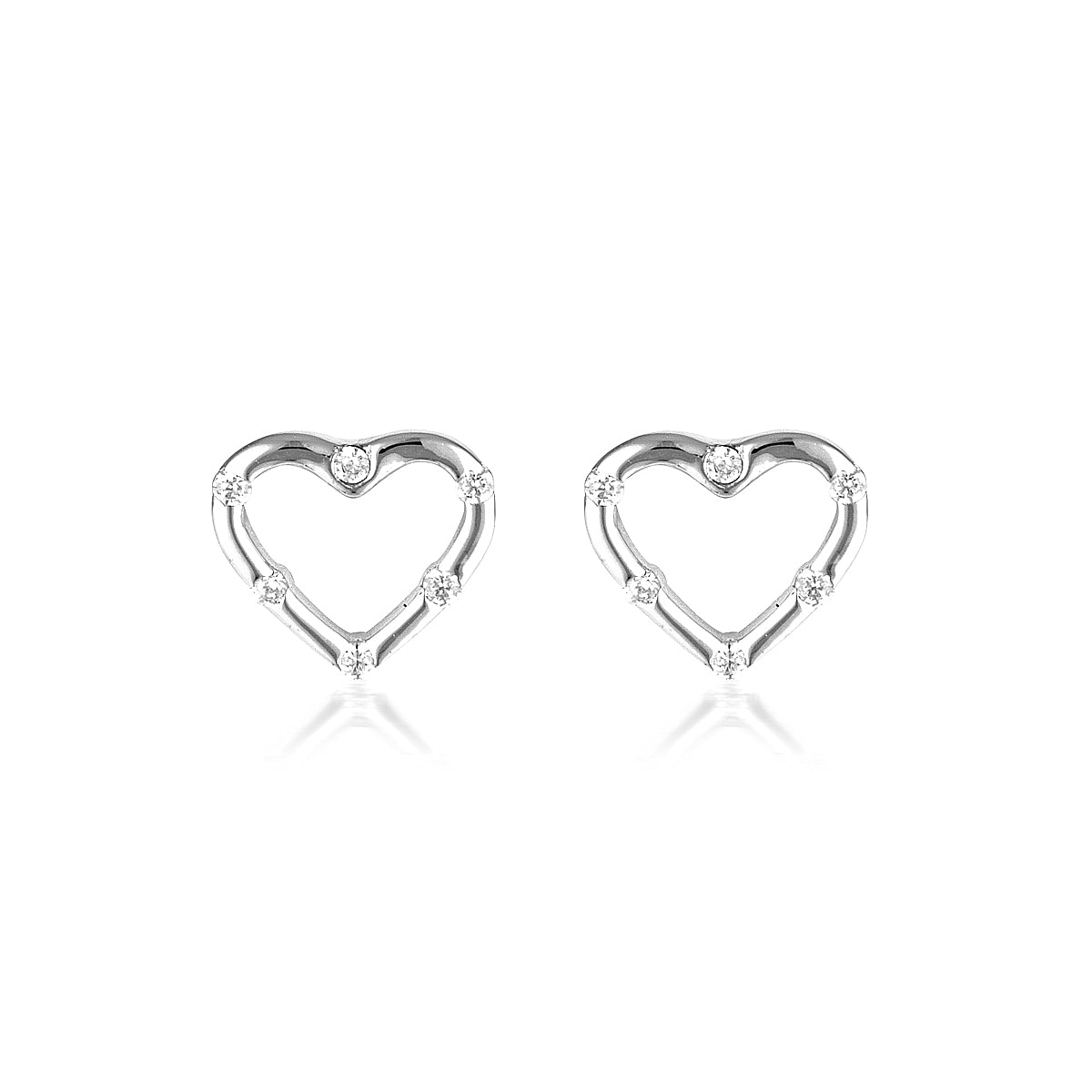 Georgini Candy Cupid Earrings Silver