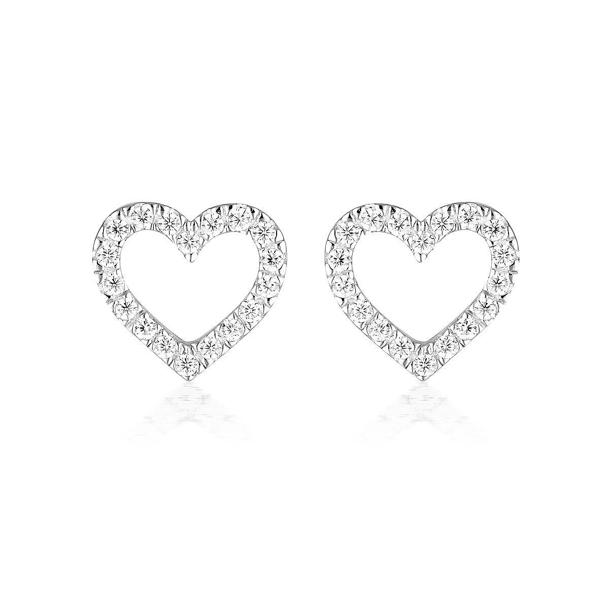 Georgini Hera Stud Earrings Silver