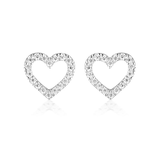 Georgini Hera Stud Earrings Silver