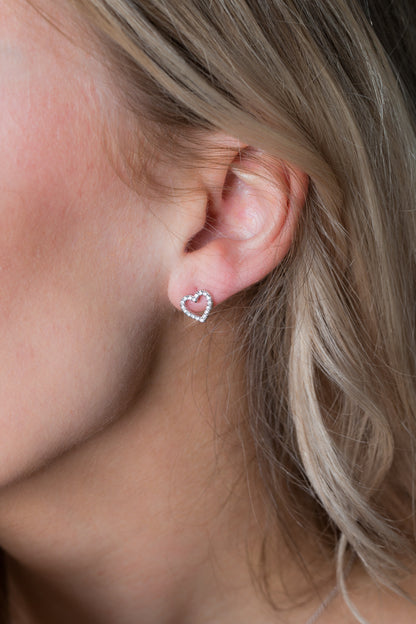 Georgini Hera Stud Earrings Silver