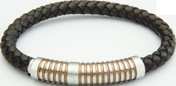 Jos Von Arx Men's Leather Bracelet
