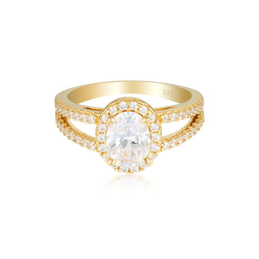 Georgini Aurora Glory Ring Gold