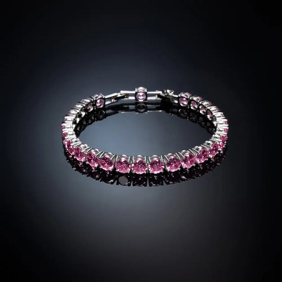 Chiara Ferragni Classic Pink Diamond Stones Bracelet J19AVJ01