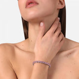 Chiara Ferragni Classic Pink Diamond Stones Bracelet J19AVJ01