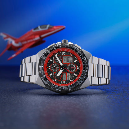 CITIZEN RED ARROWS LIMITED EDITION SKYHAWK A.T JY8126-51E