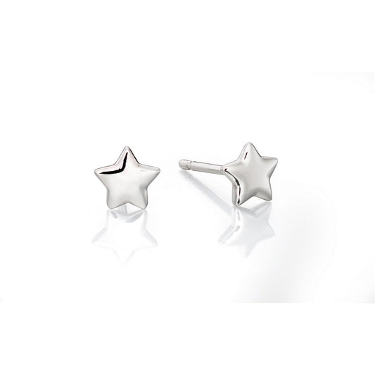 Little Star Ava Plain Small Star Stud Earring