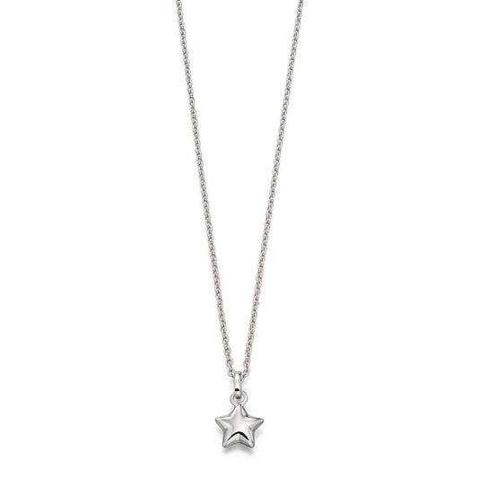 Little Star Silver Eva Plain Small Star Pendant