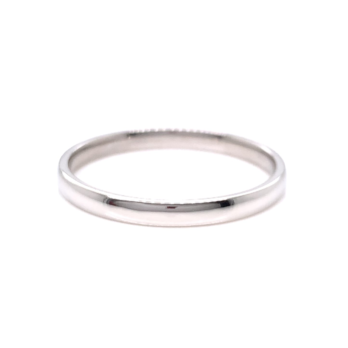 Platinum 2mm Court Wedding Band PW019