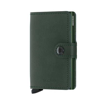 Secrid Miniwallet Original Green Leather