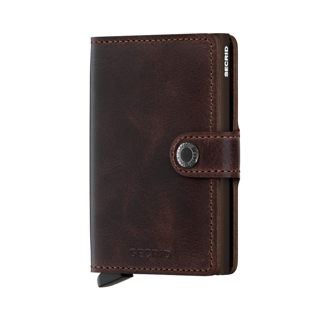 Secrid Miniwallet Vintage Chocolate Leather