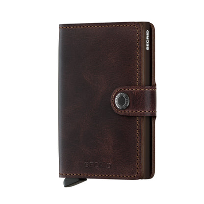 Secrid Miniwallet Vintage Chocolate Leather