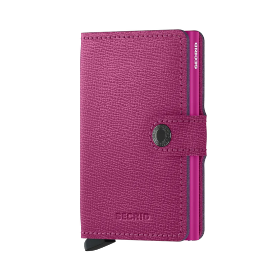 Secrid Miniwallet Crisple Fuchsia Leather