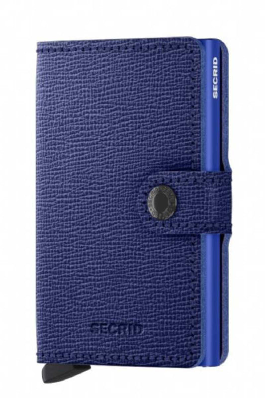 Secrid Miniwallet Crisple Cobalt Leather