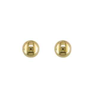 9ct Gold 4mm Ball Stud Earrings 10036