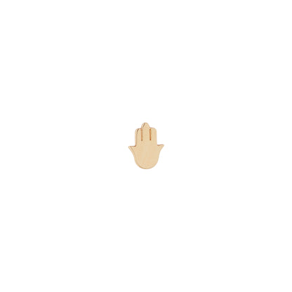 9ct Yellow Gold Hamsa Hand Piercing