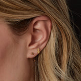 9ct Gold Pineapple Stud Earrings