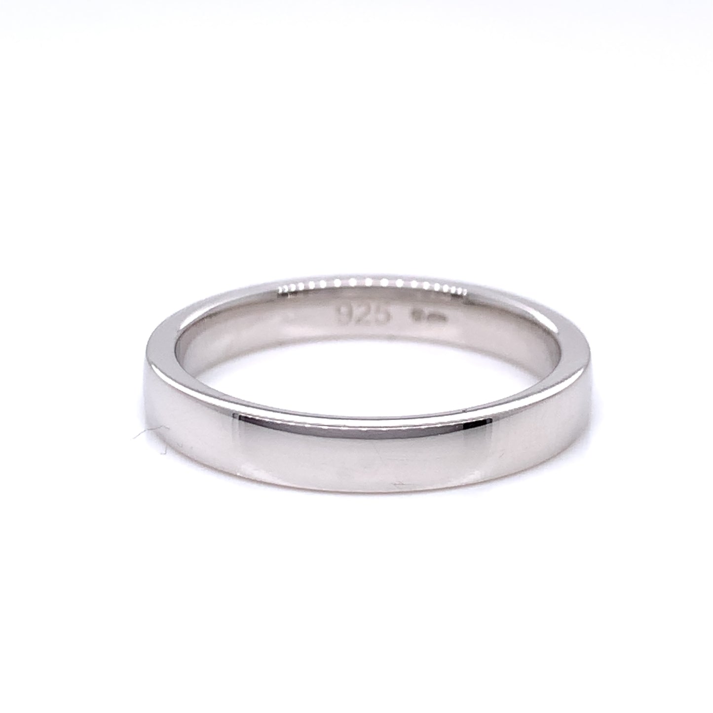 Sterling Silver Ladies 2.8mm Polished Band Ring RSW039