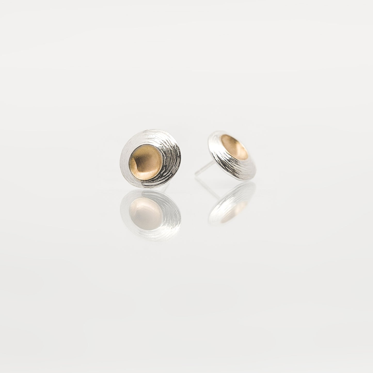 Martina Hamilton Moon Shell Small Studs