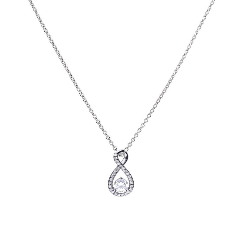 Diamonfire Infinity CZ Pendant P4912