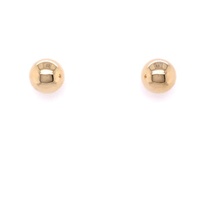 9ct Gold 8mm Ball Stud Earrings GE915