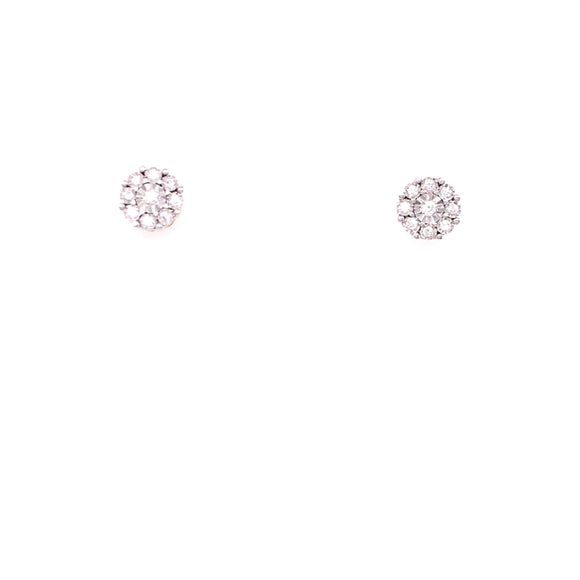 9ct Yellow Gold Diamond 0.10ct Stud Earrings DE116