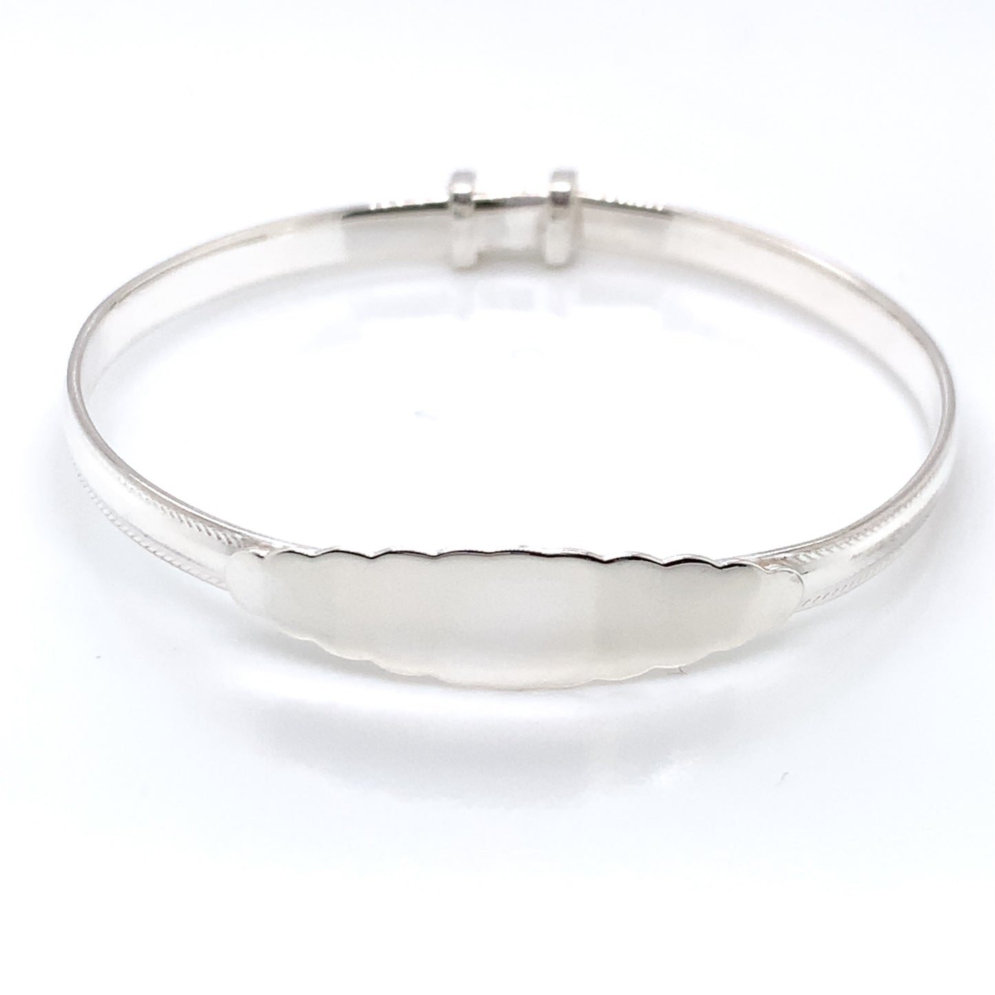 Silver Baby Bangle