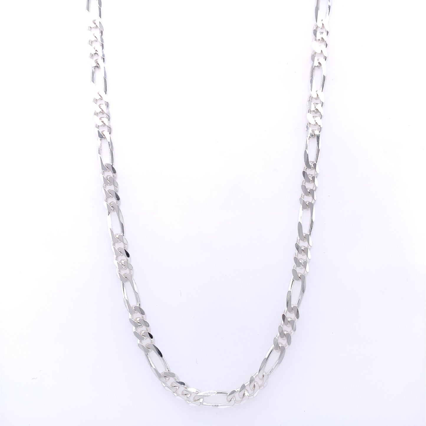 Sterling Silver Medium Figaro Chain SC410