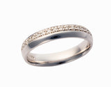 Ladies 4mm Diamond-set Wedding Ring Pattern 317