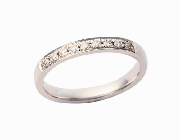 Ladies 2.5mm Diamond-set Wedding Ring Pattern 327