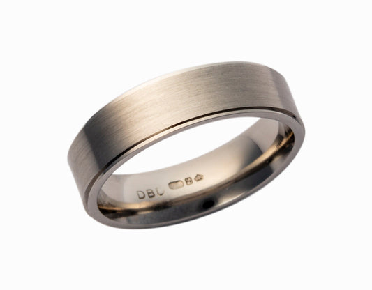 Men's 6mm Wedding Band Pattern 359