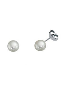 Pearl 4mm Stud Earrings