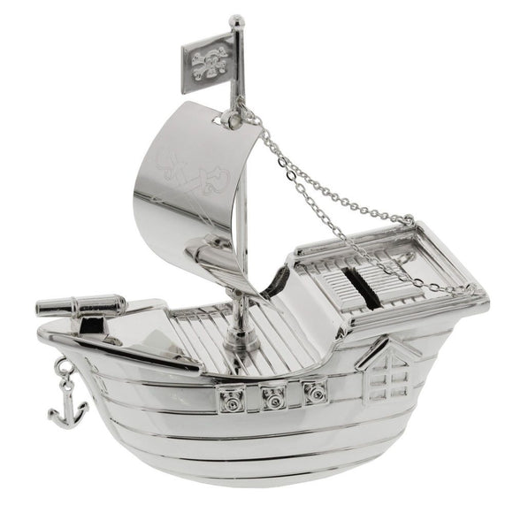 Pirate Ship Money Box