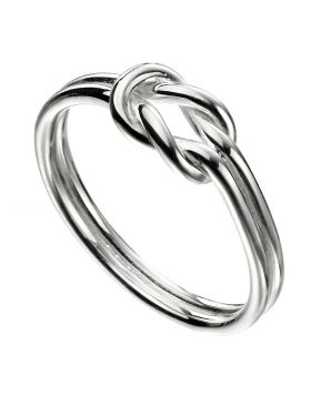 Sterling Silver Knot Ring R3723