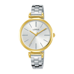 Lorus Ladies' Gold Steel Bracelet Watch