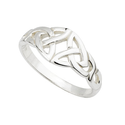 Sterling Silver Celtic Knot Ring S2428