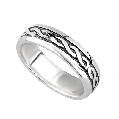 Sterling Silver Ladies Celtic Ring S2648