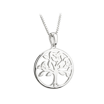 Sterling Silver Celtic Tree of Life Pendant S46479