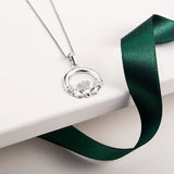 STERLING SILVER CLADDAGH NECKLACE