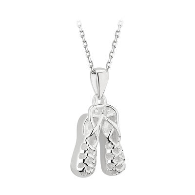 Sterling Silver Irish Dancing Shoes Pendant S4690