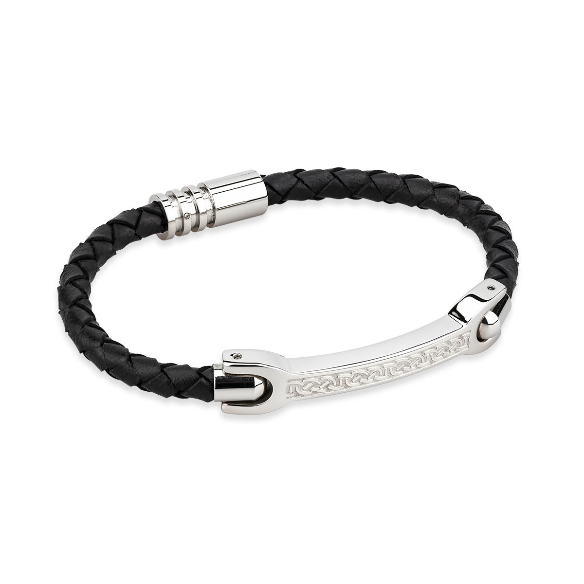 MENS CELTIC LEATHER BRACELET S50056