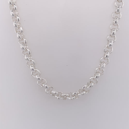 Sterling Silver Chunky Belcher Chain